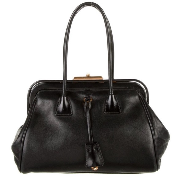 Prada Handbags - PRADA Mini Madras Cerniera Doctor Bag